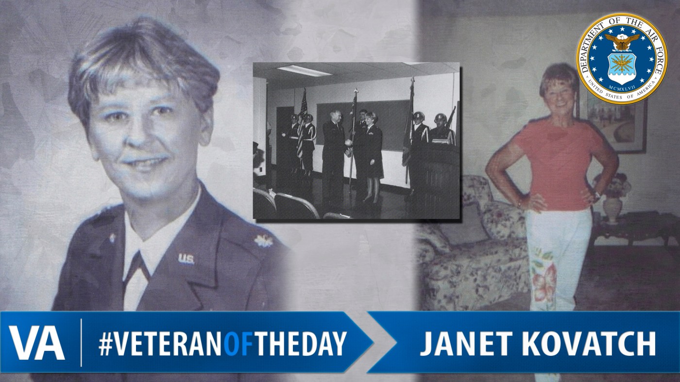 #VeteranOfTheDay Air Force Veteran Janet Sue Williamson-Kovatch