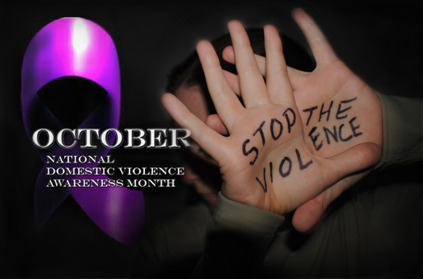 October is Domestic Violence Awareness Month, and the U.S. Department of Veterans Affairs remains committed to helping Veterans, their partners and VA staff who are impacted by Intimate Partner Violence (IPV). (U.S. Air Force photo illustration by Staff Sgt. Luis H. Loza Gutierrez)