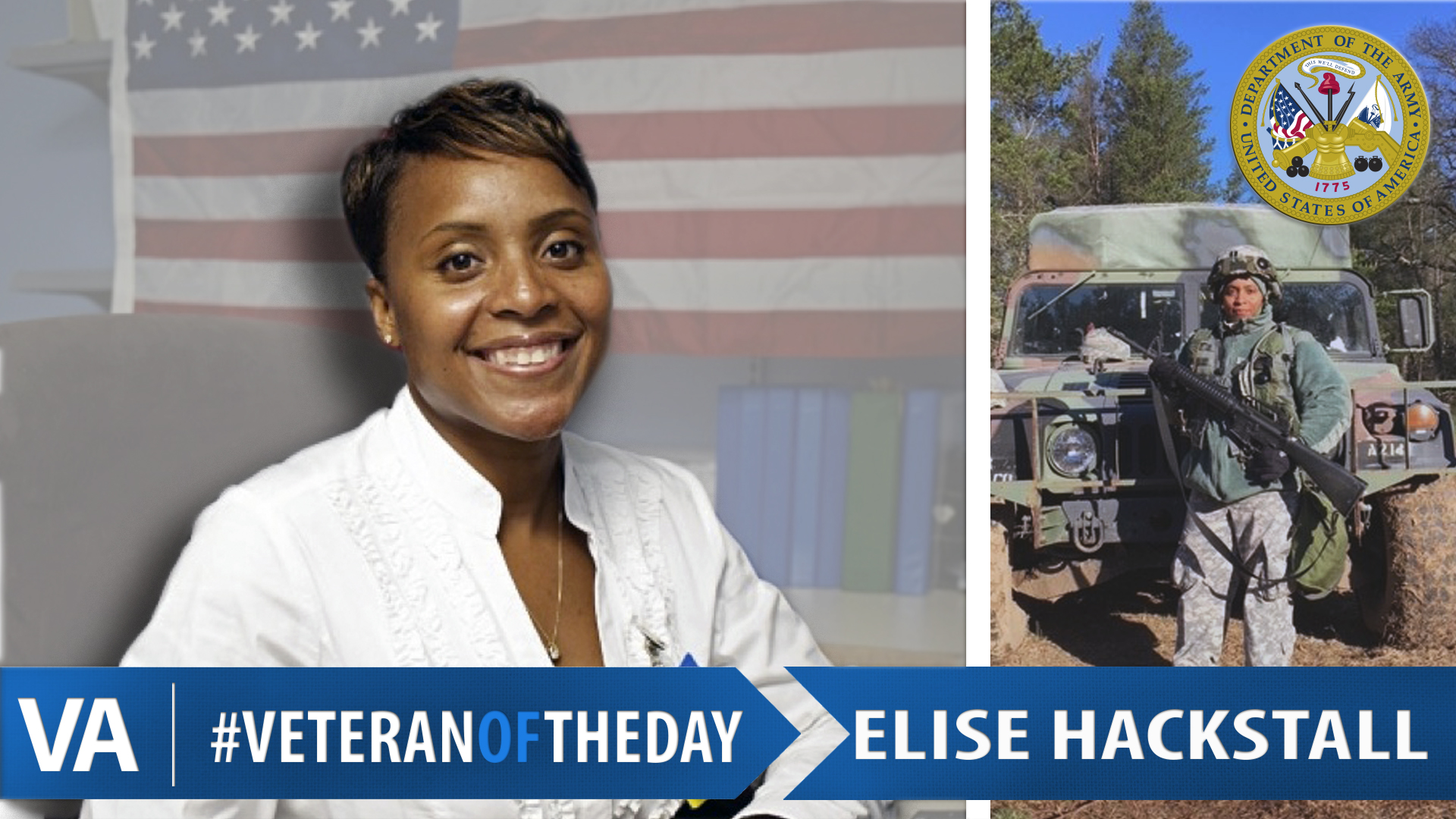 Elise Hackstall - Veteran of the Day
