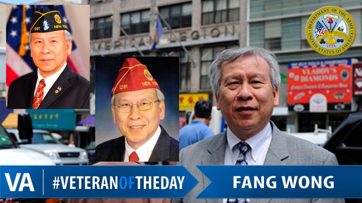 Fang Wong - Veteran of the Day