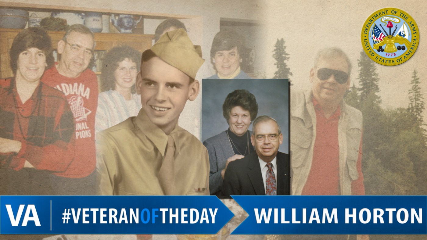 #VeteranOfTheDay Army Veteran William L. Horton