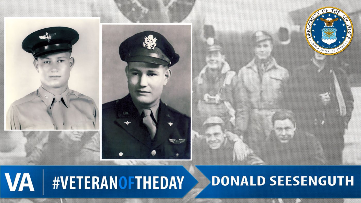 #VeteranOfTheDay Air Force Veteran Donald L. Seesenguth