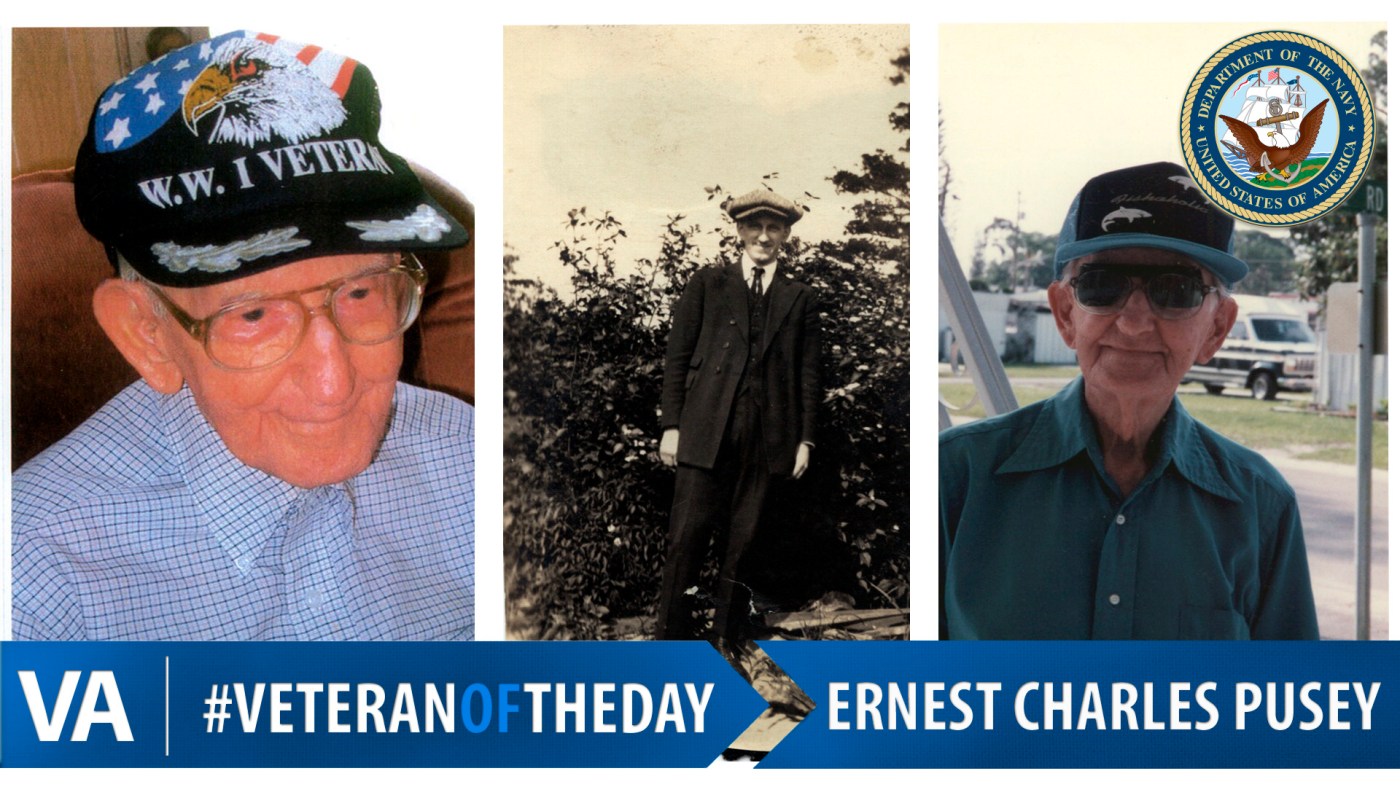 Ernest Pusey - Veteran of the Day