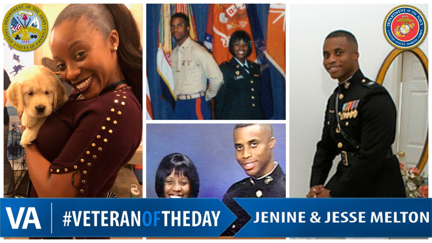 Janine and Jesse Melton - Veteran of the Day