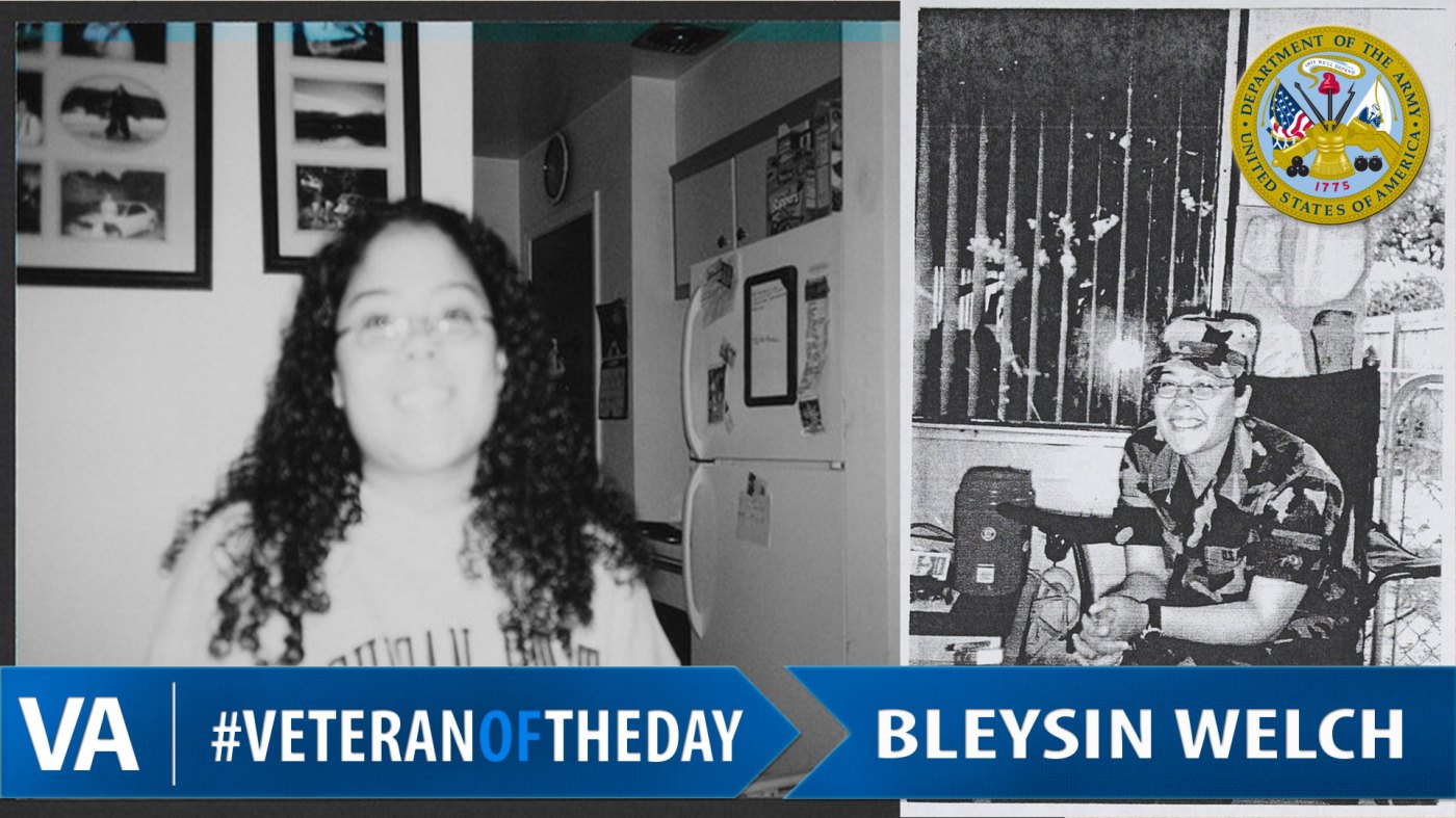 Bleysin Welch - Veteran of the Day