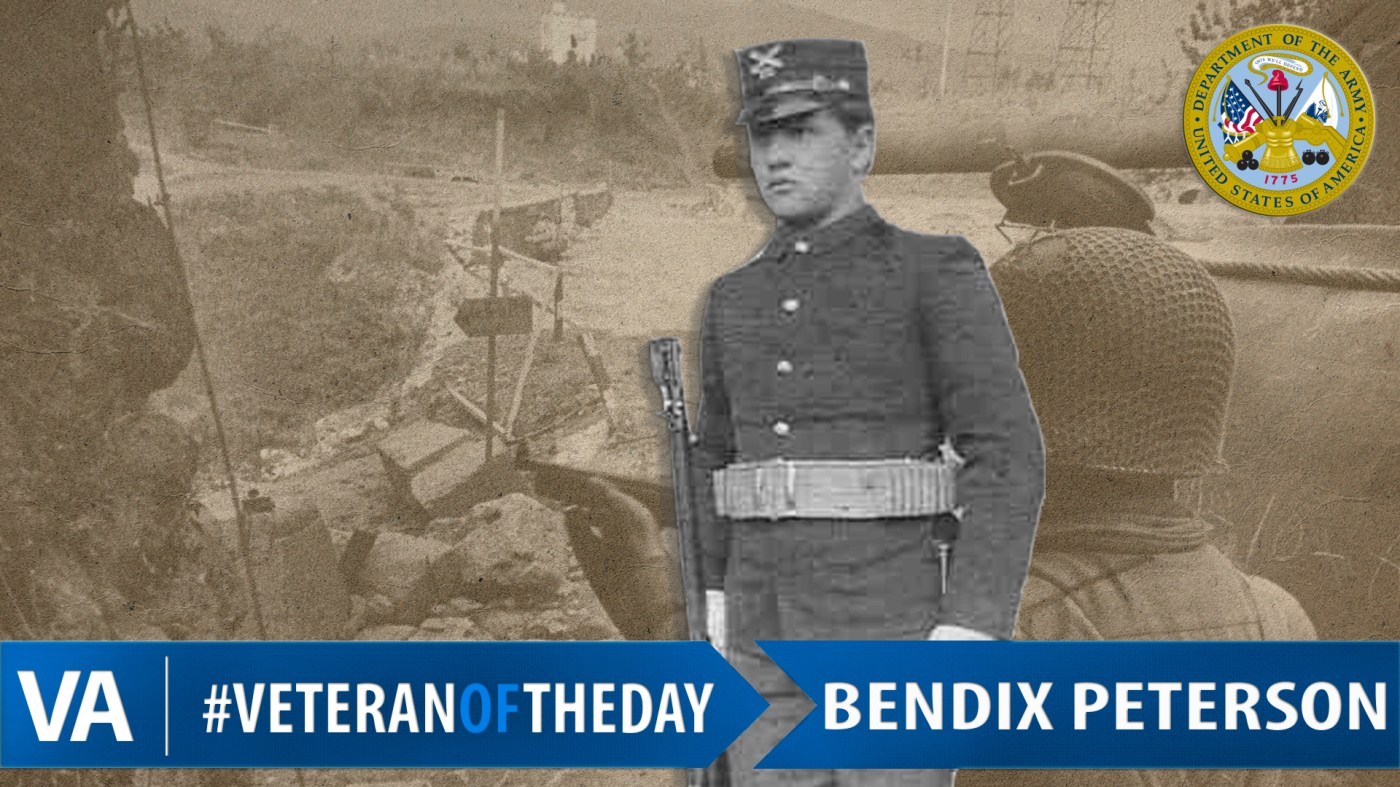 Bendix Peterson - Veteran of the Day