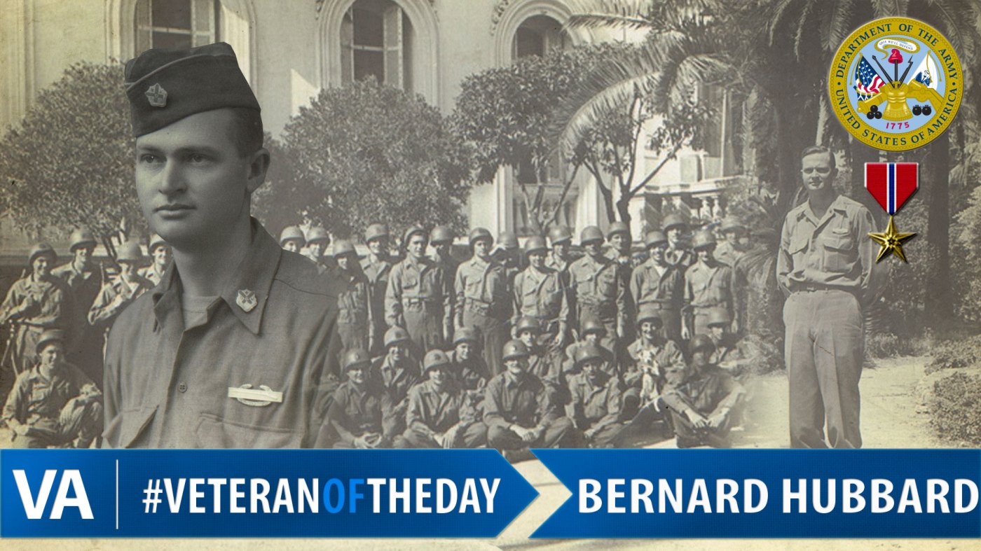 Bernard Hubbard - Veteran of the Day