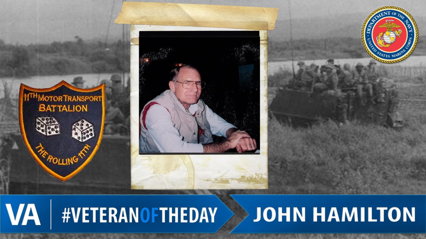 John Hamilton - Veteran of the Day