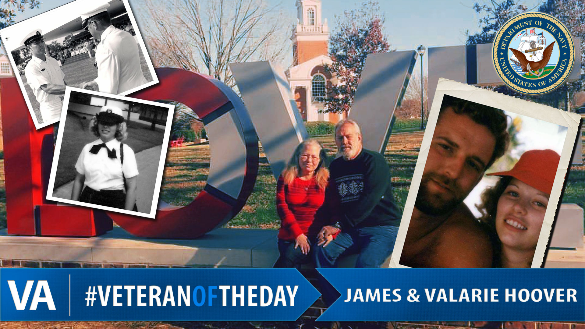 James and Valarie Hoover - Veteran of the Day