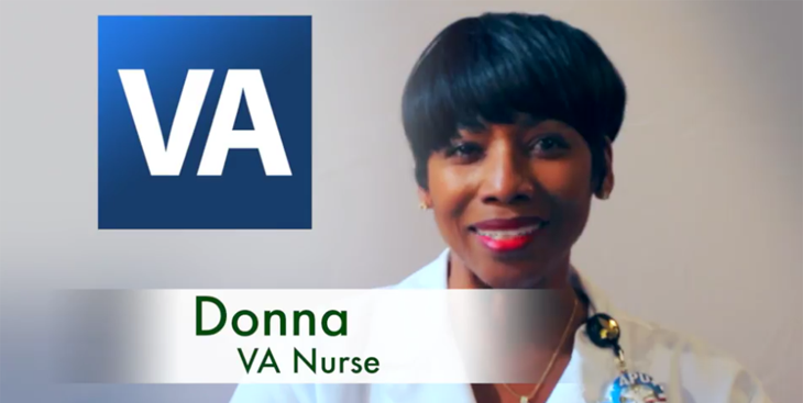 A picture of VA Nurse Donna
