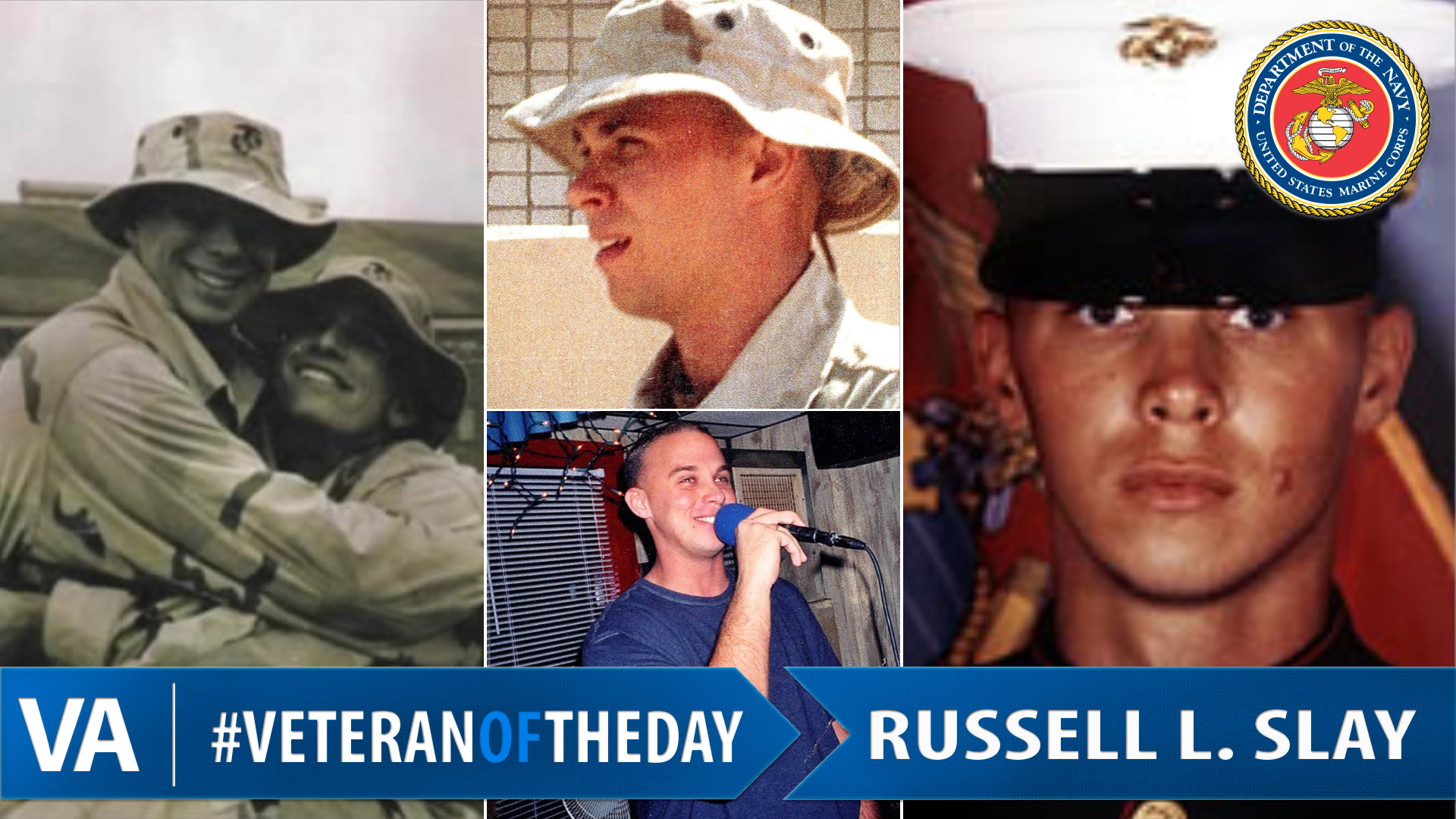 VeteranOfTheDay Marine Corps Veteran Russell Lee Slay - VA News