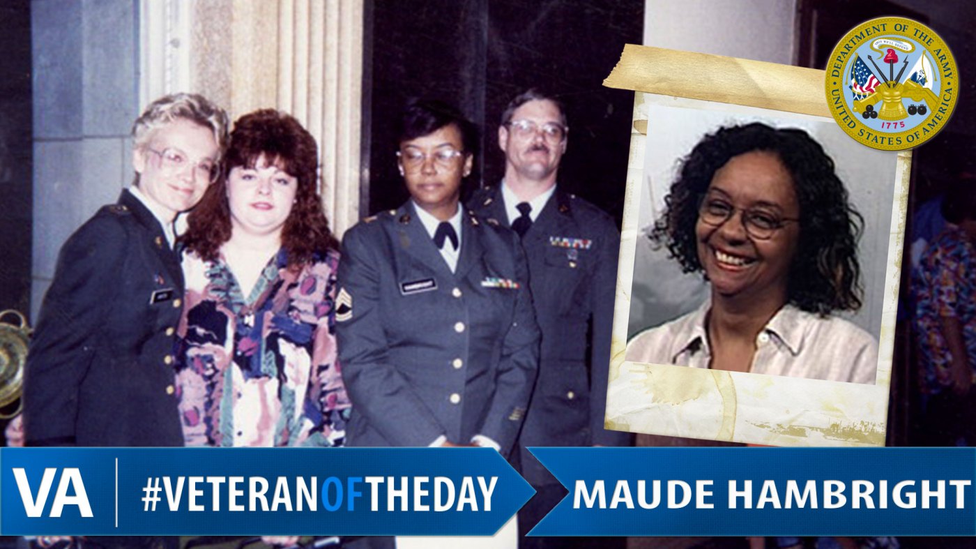 Maude G. Hambright - Veteran of the Day