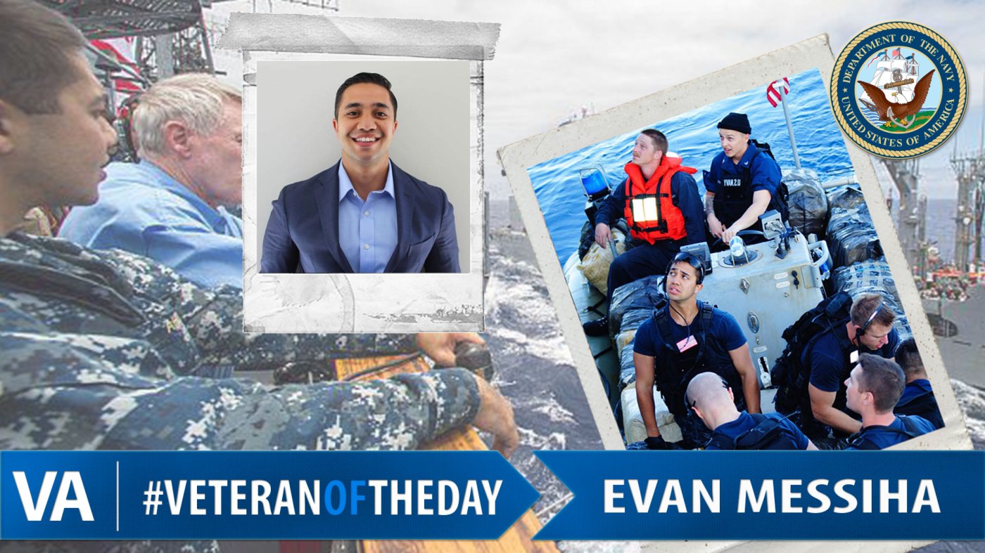 #VeteranOfTheDay Navy Veteran Evan Messiha
