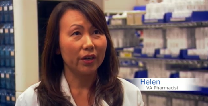 Helen’s choice of VA for her pharmacy career means providing holistic care to Veterans and training new pharmacists