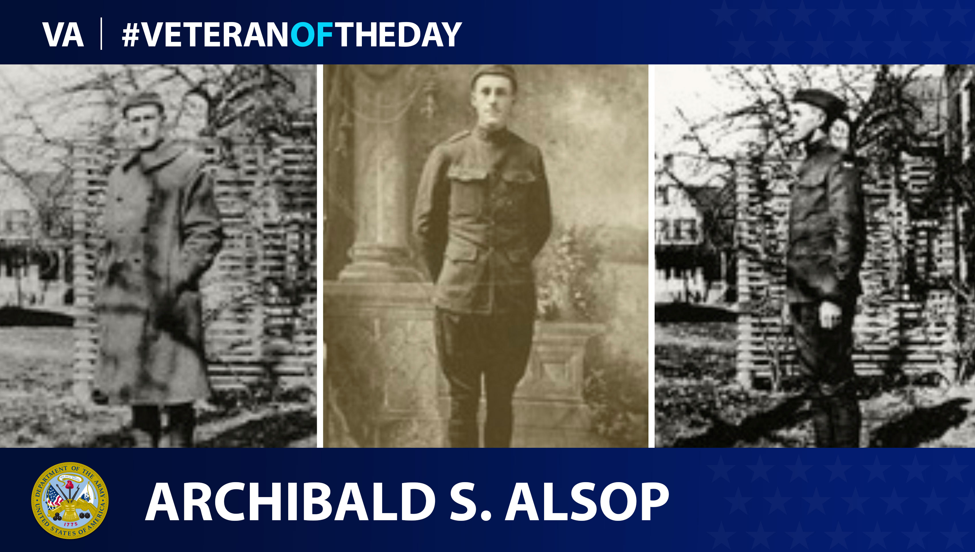 Archibald Alsop - Veteran of the Day
