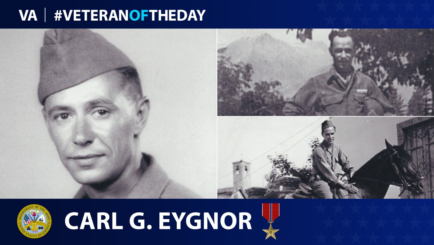 Carl Eygnor - Veteran of the Day