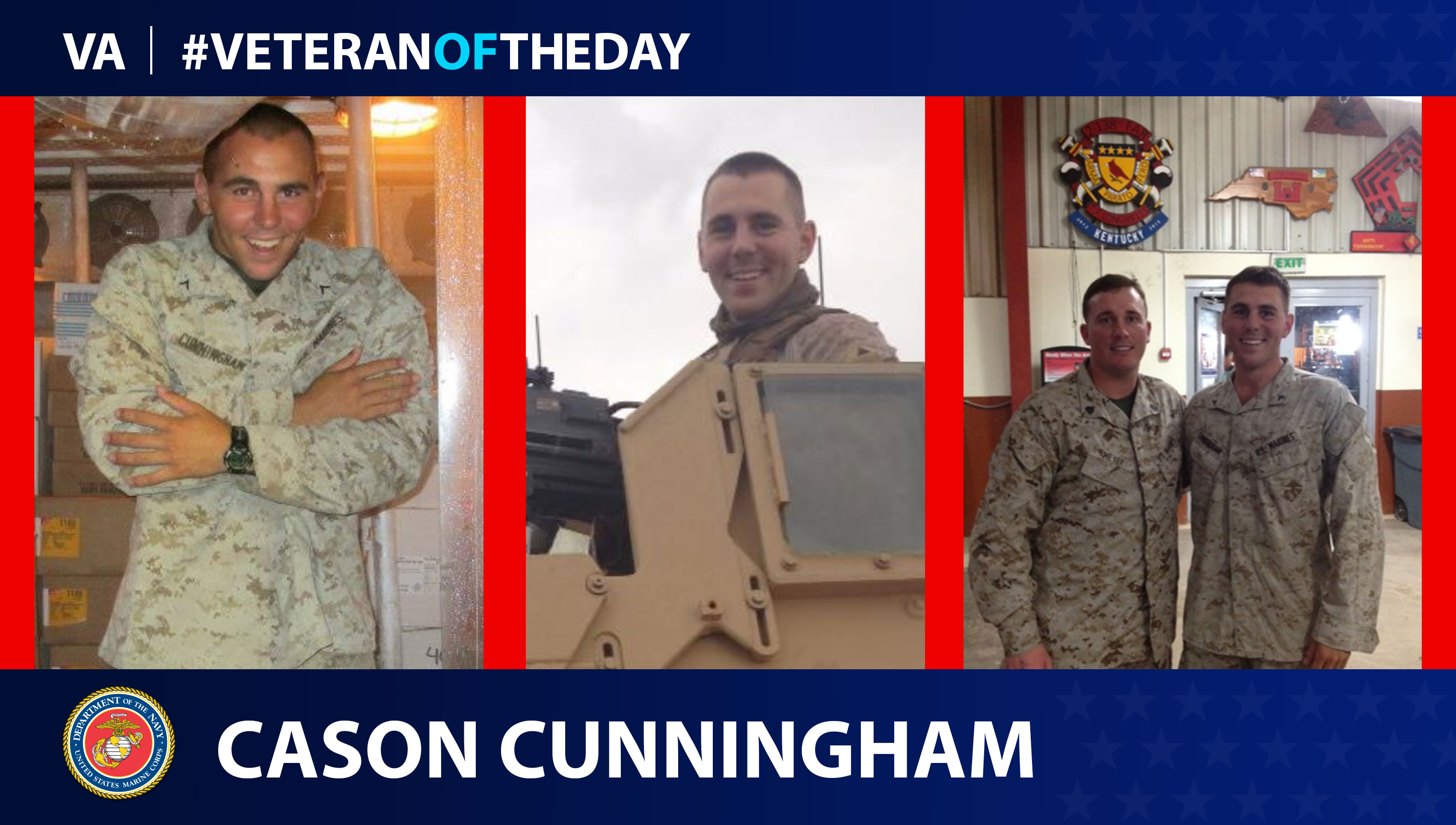 Cason Cunningham - Veteran of the Day
