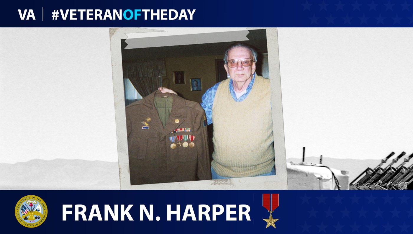 Frank Harper - Veteran of the Day