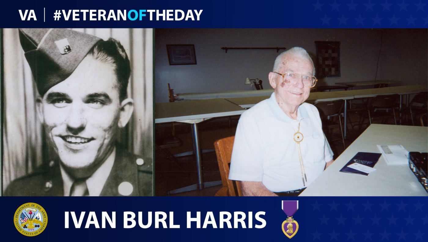 Ivan Burl Harris - Veteran of the Day