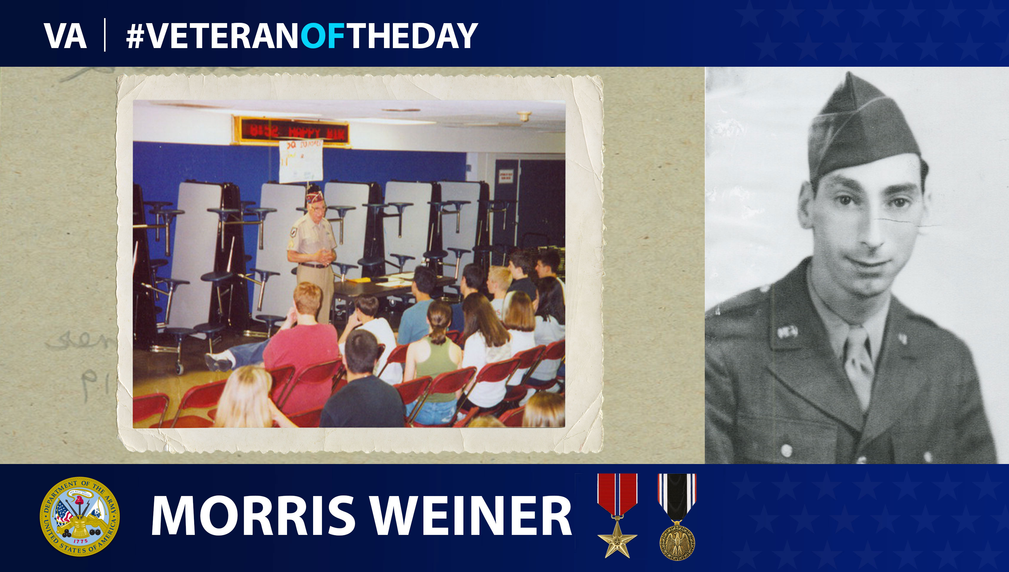Morris Weiner - Veteran of the Day