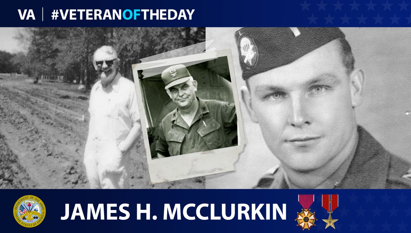 James H. McClurkin - Veteran of the Day
