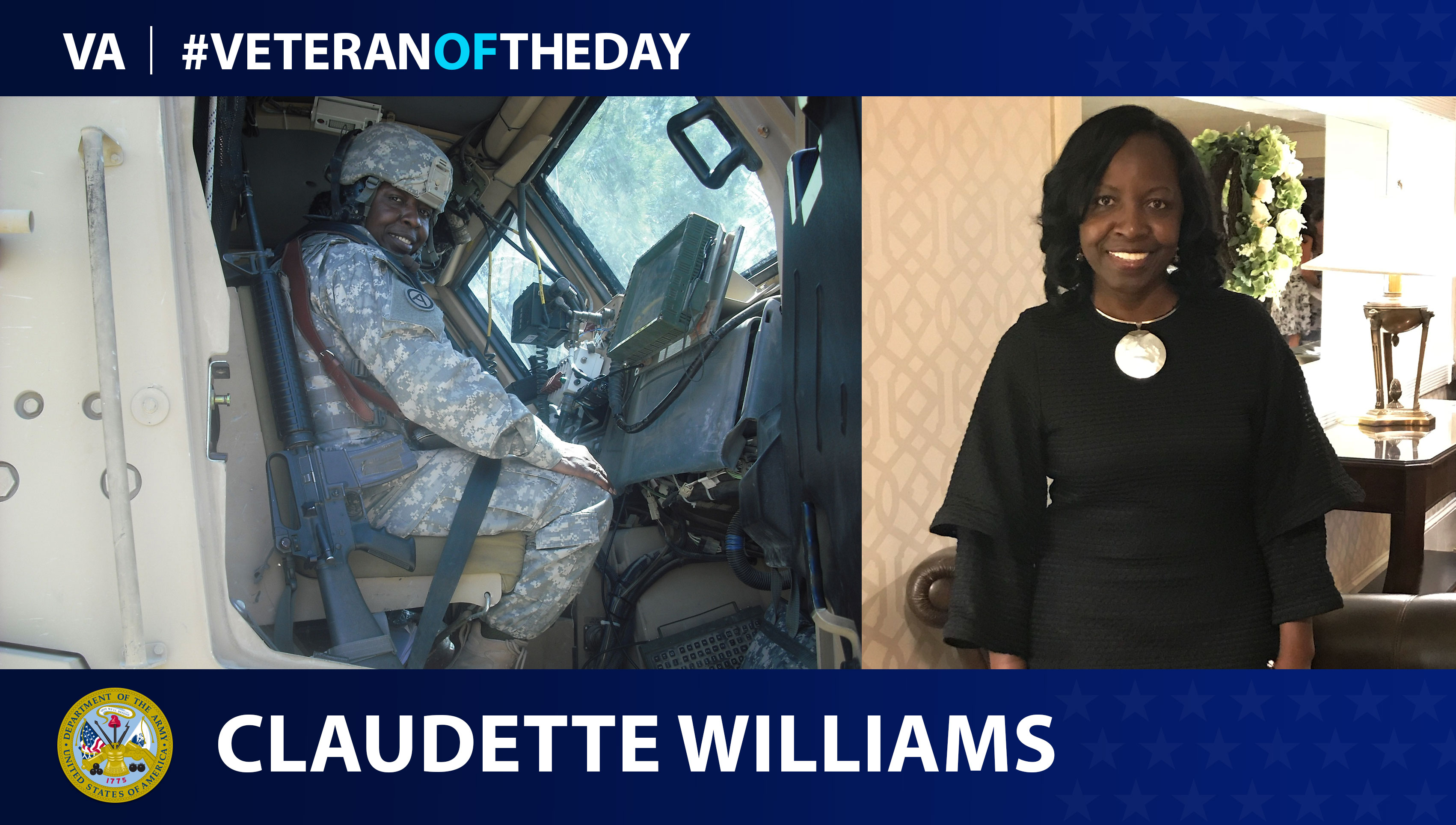 Claudette Williams - Veteran of the Day