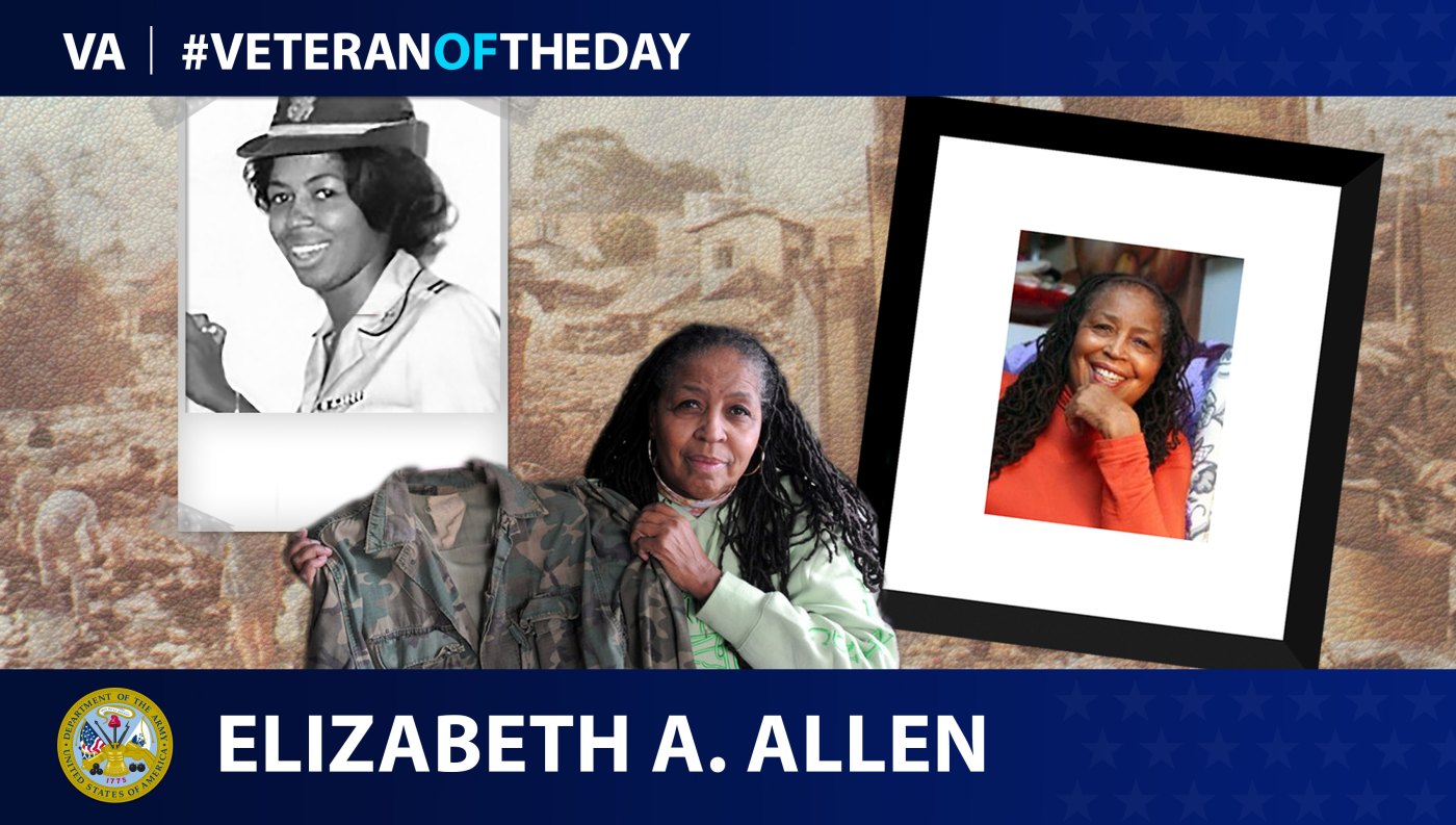 #VeteranOfTheDay Army Veteran Elizabeth Allen