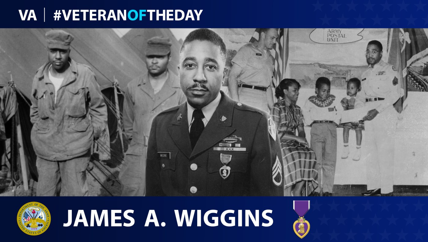 James A. Wiggins - Veteran of the Day