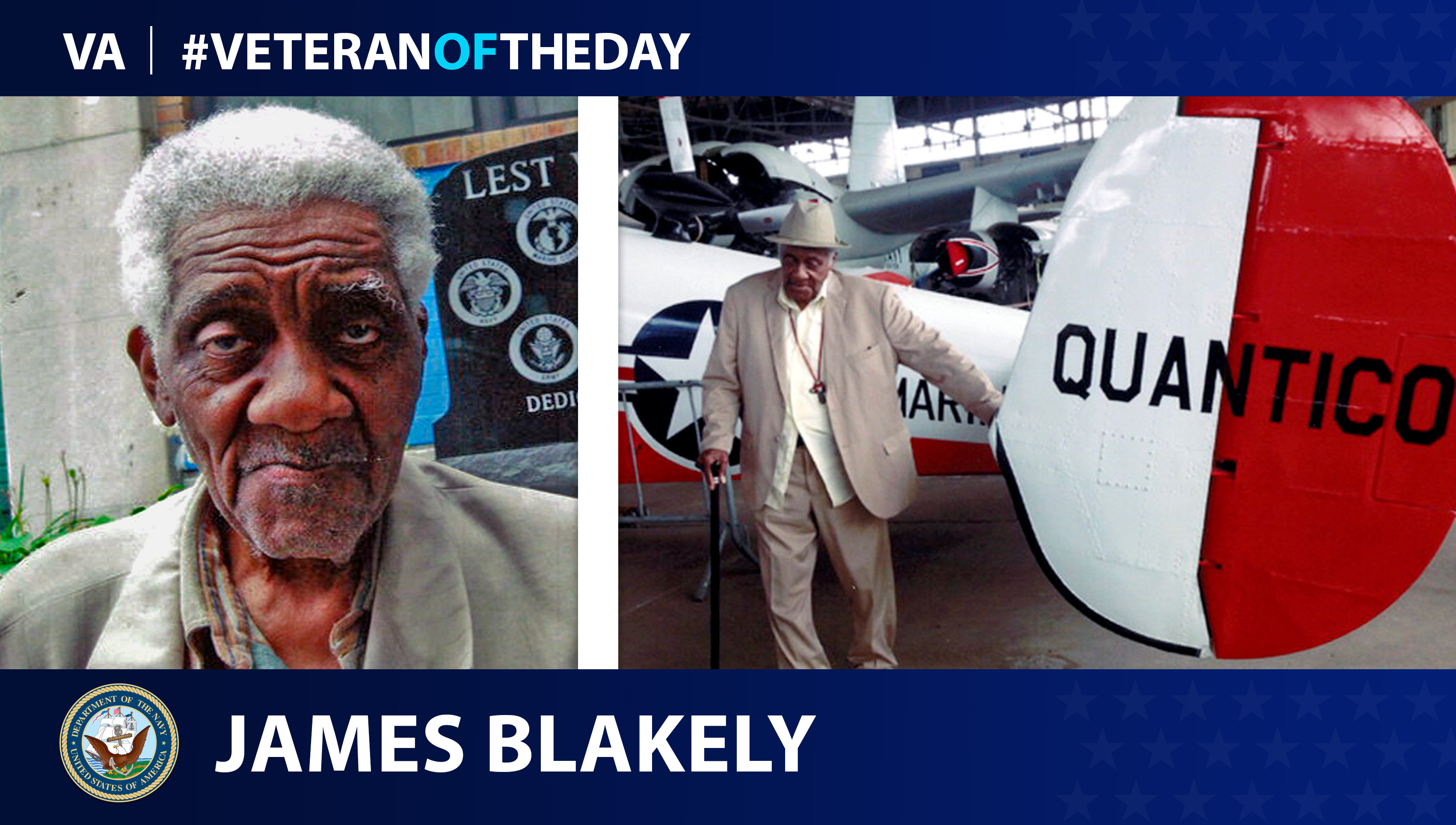 James Blakely - Veteran of the Day