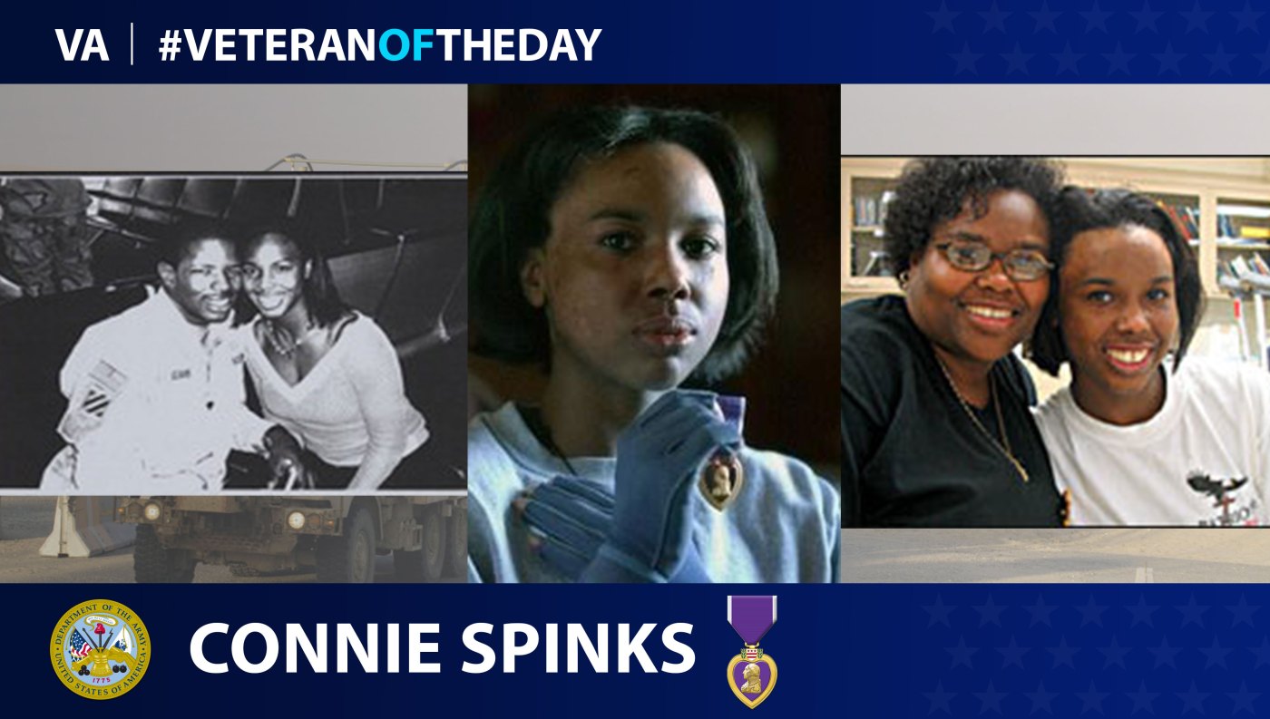 Connie Spinks - Veteran of the Day