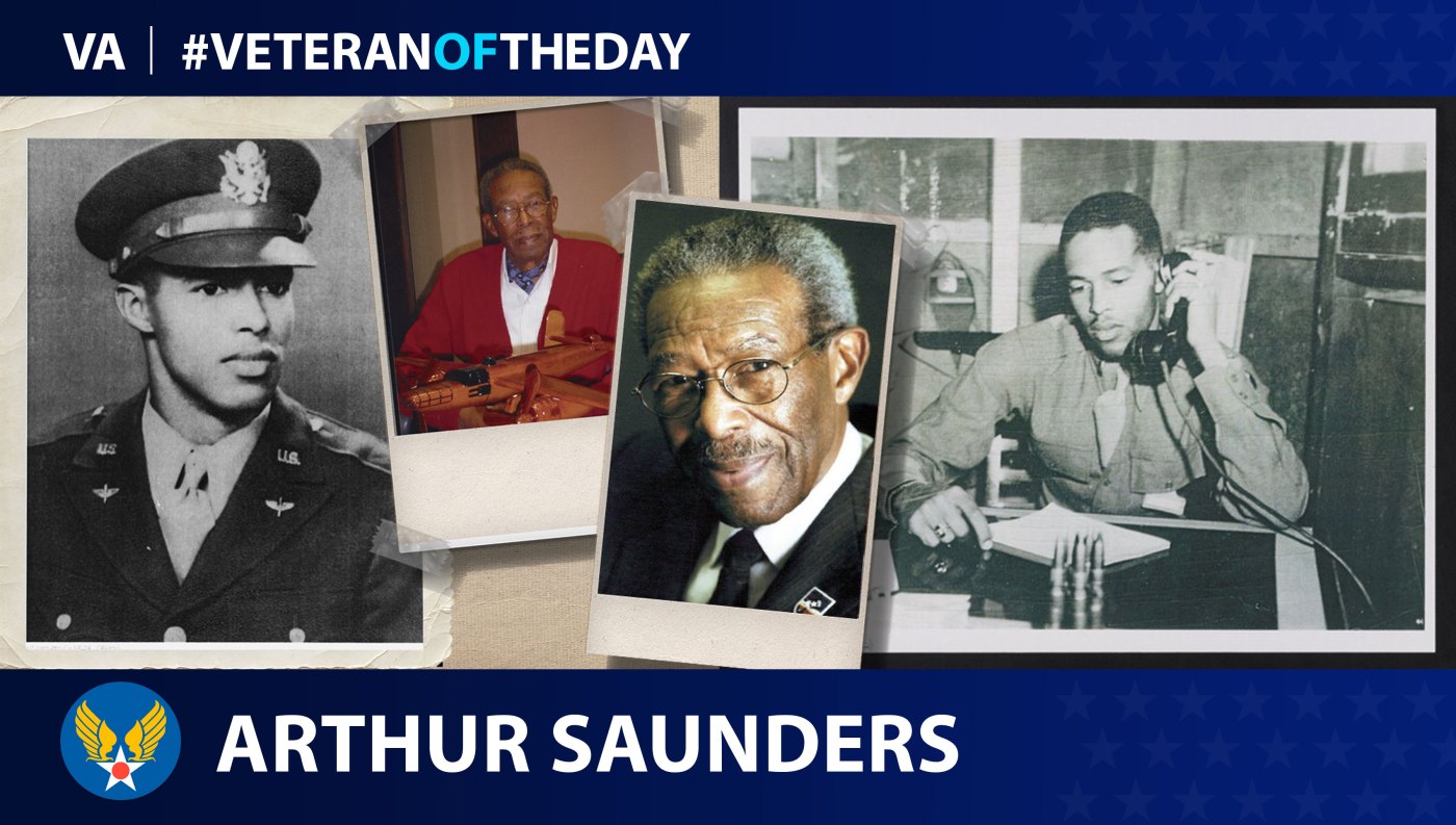 Arthur Saunders - Veteran of the Day
