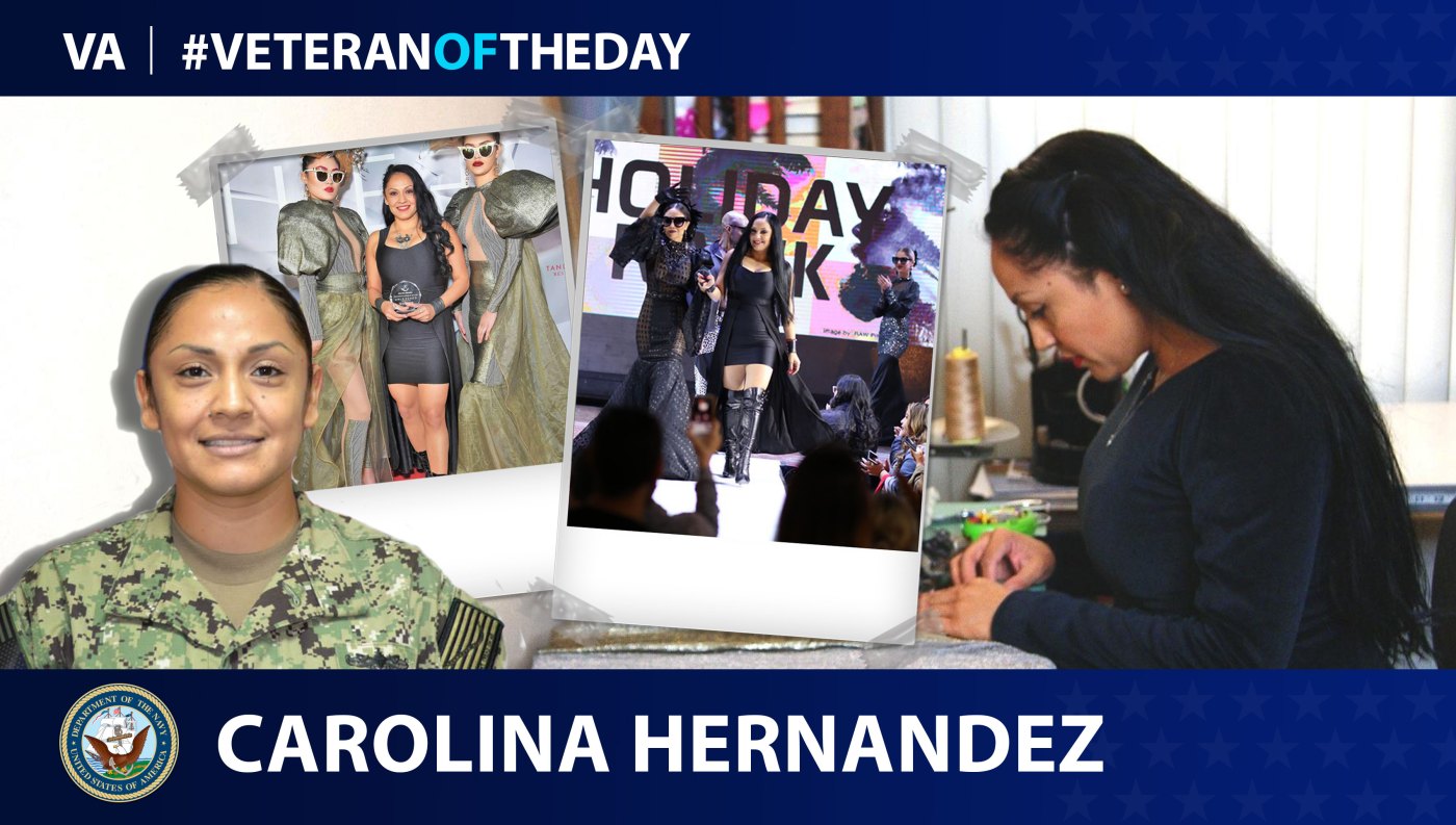 #VeteranOfTheDay Navy Veteran Carolina Hernandez