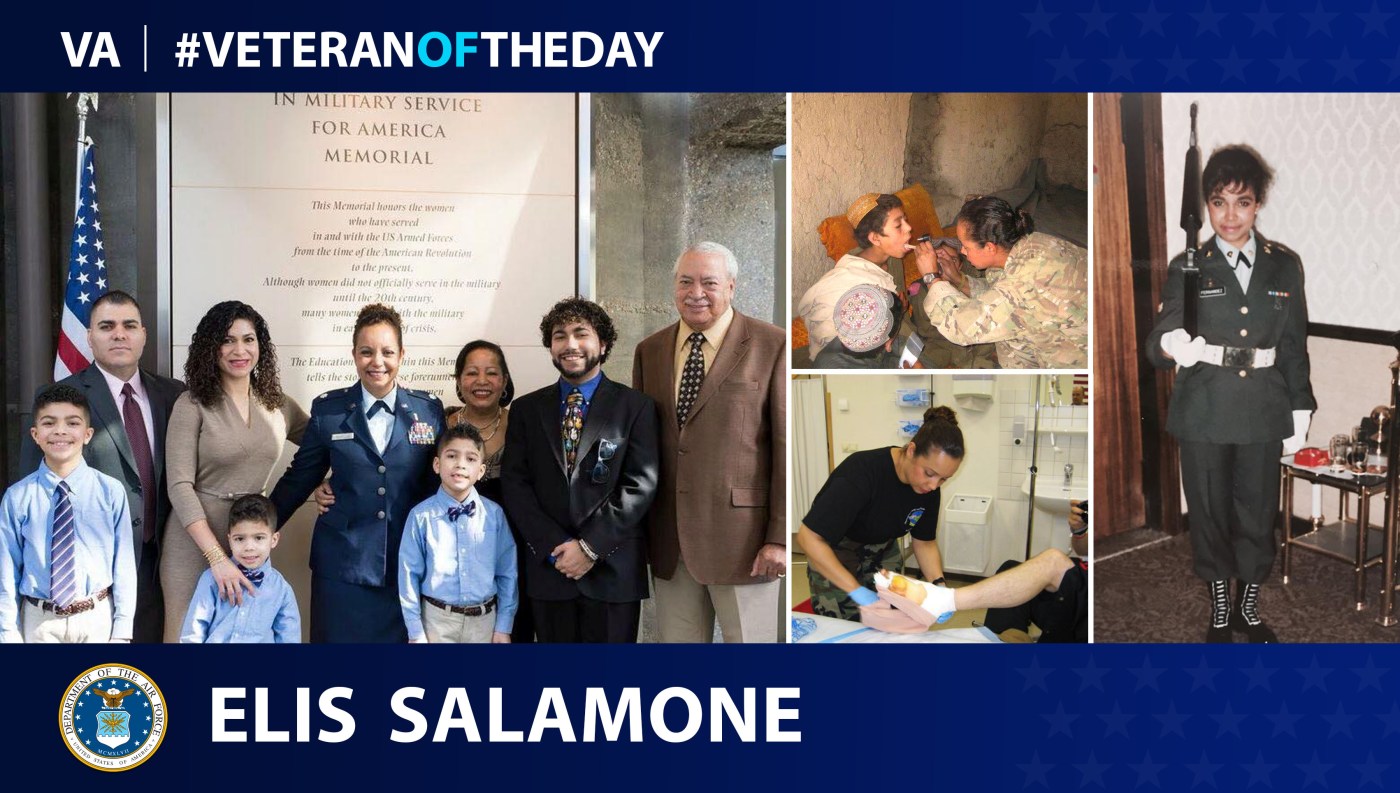 #VeteranOfTheDay Army, Air Force Veteran Elis Salamone