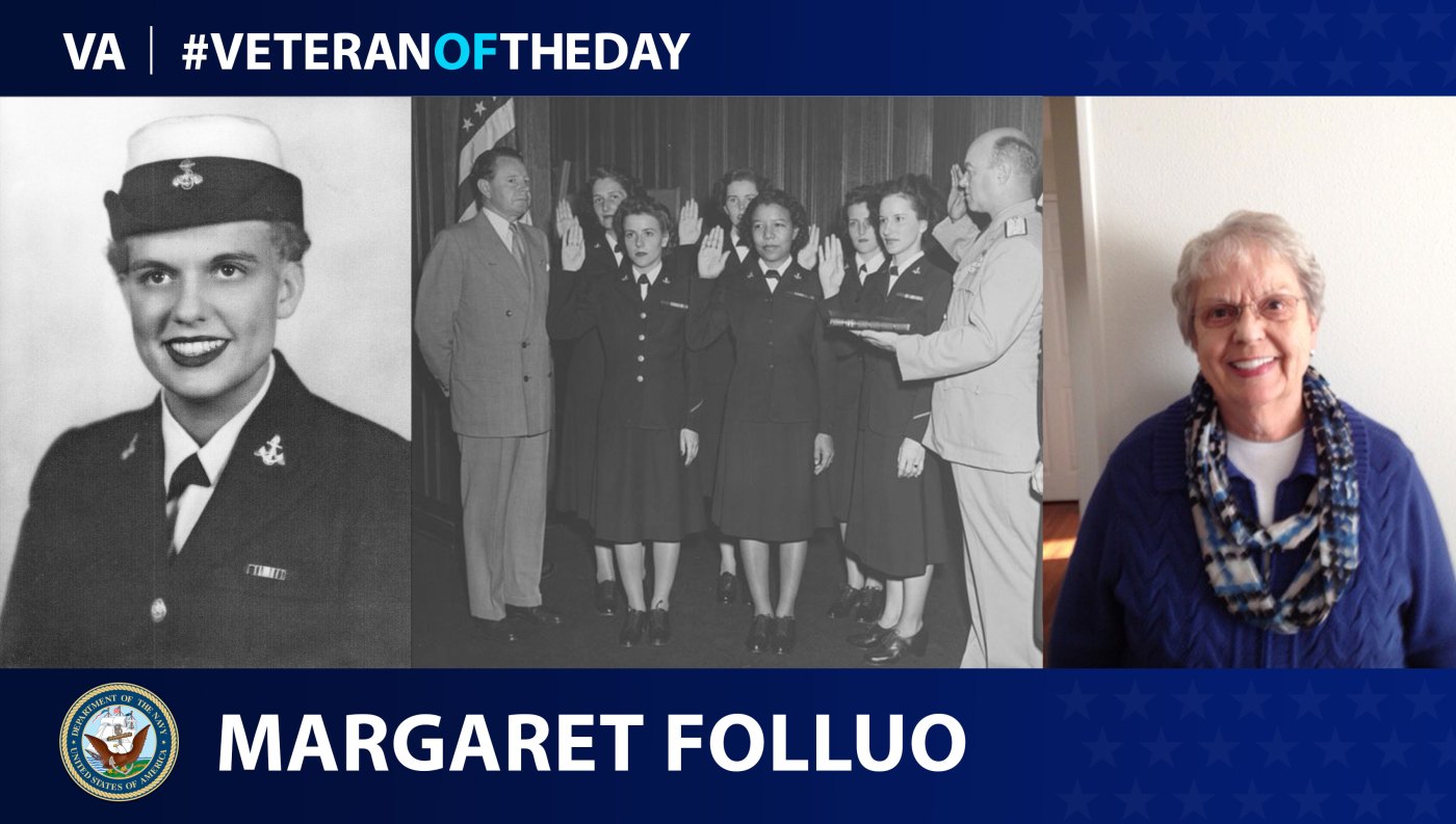 #VeteranOfTheDay Margaret Folluo