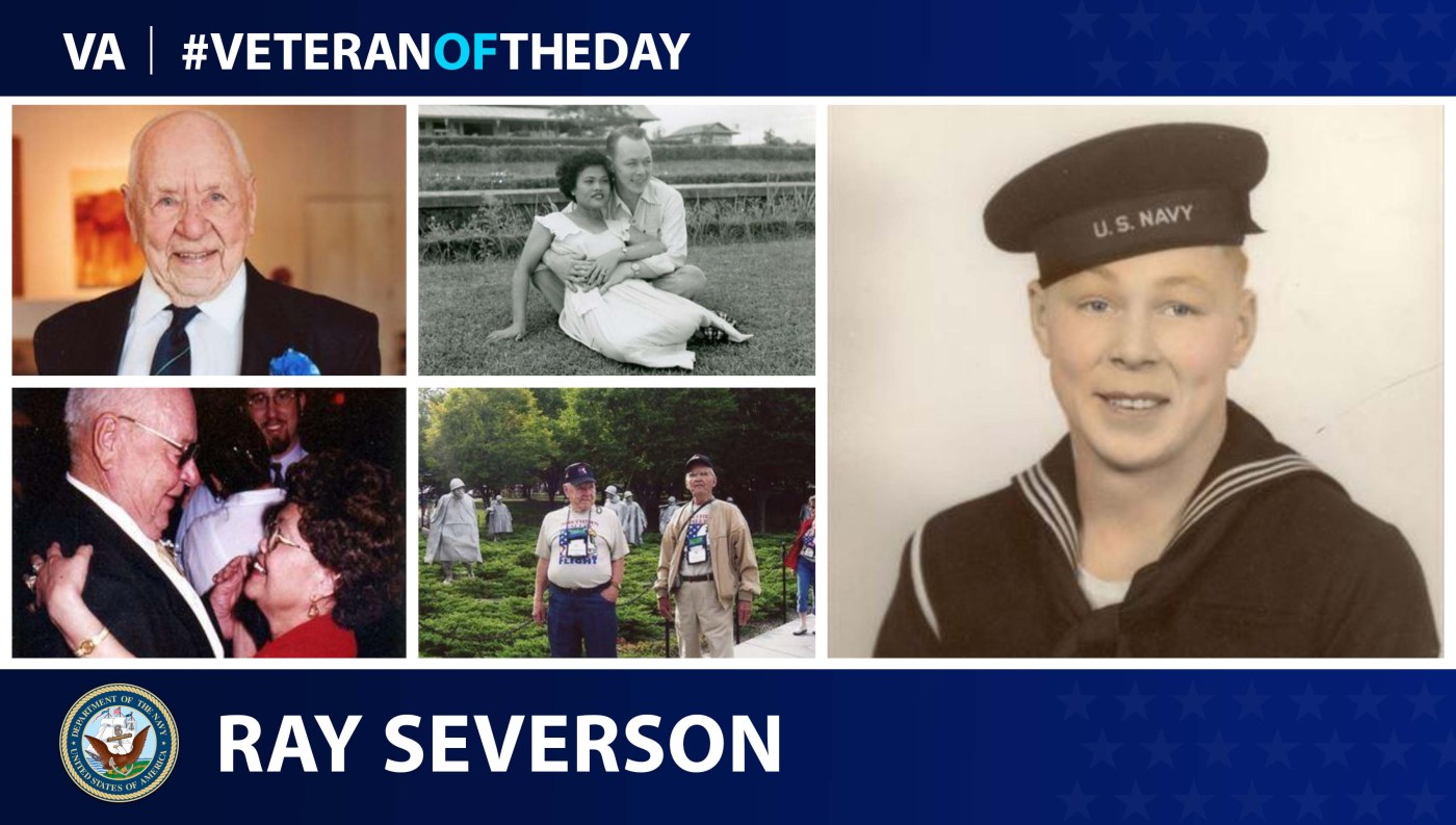 Photo Illustration of #VeteranoftheDay Ray Severson