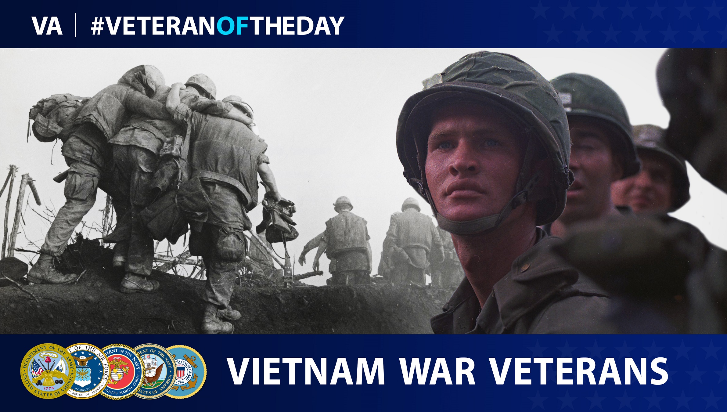 #VeteranoftheDay Vietnam War Veterans