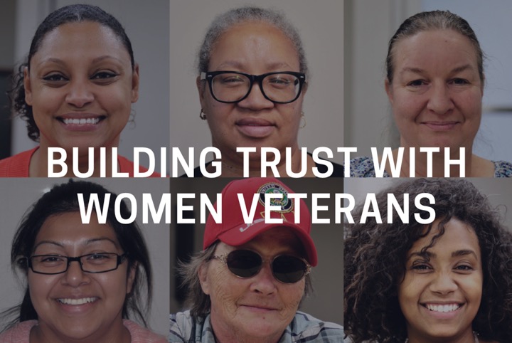 Building trust with Women Veterans