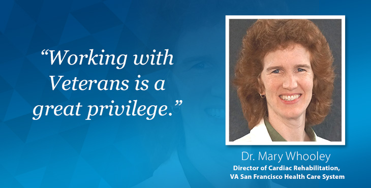 A career caring for the heart: Dr. Mary Whooley practices medicine and studies ways to improve Veterans’ cardiac health