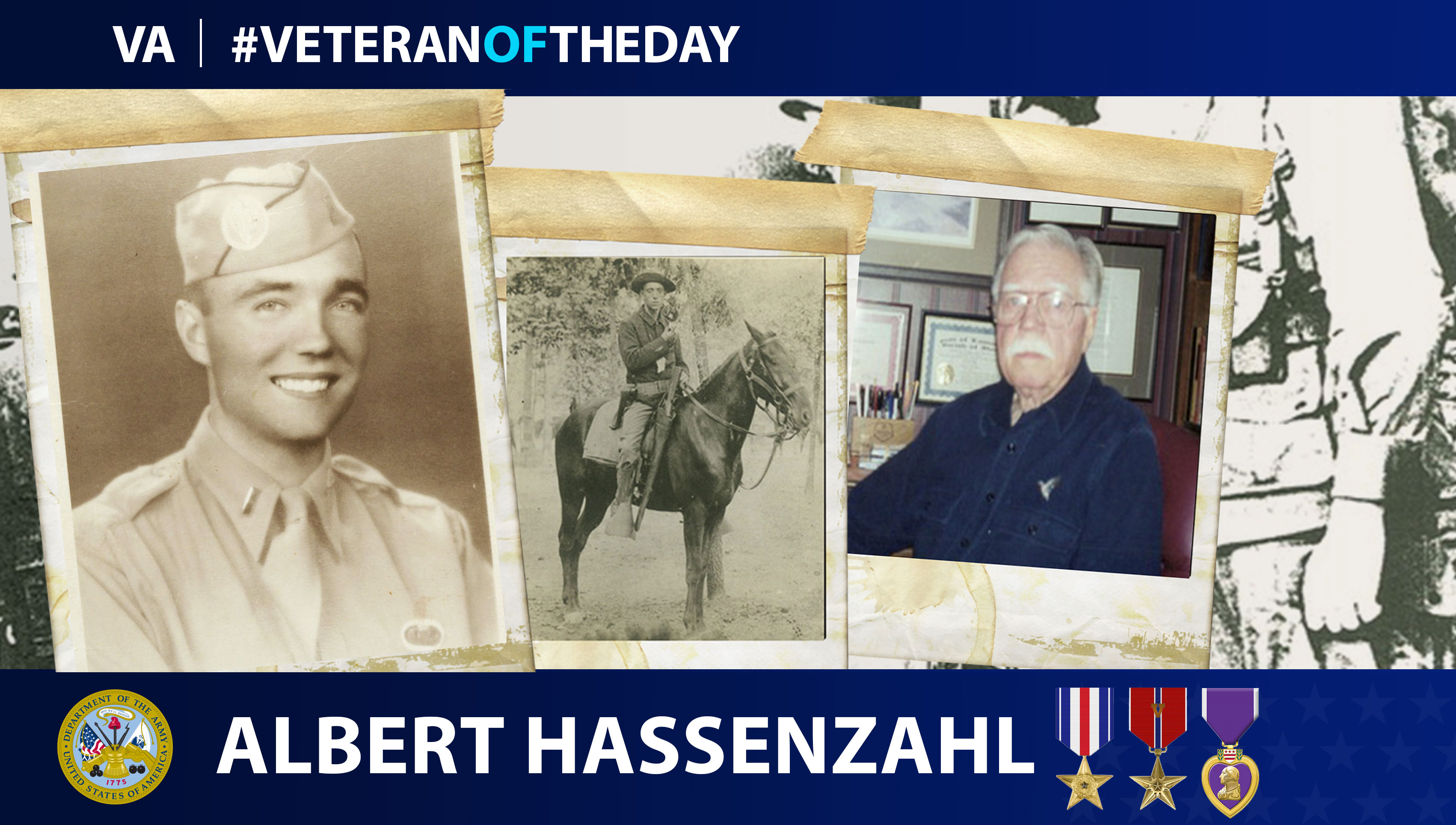 #VeteranoftheDay Albert Hassenzahl