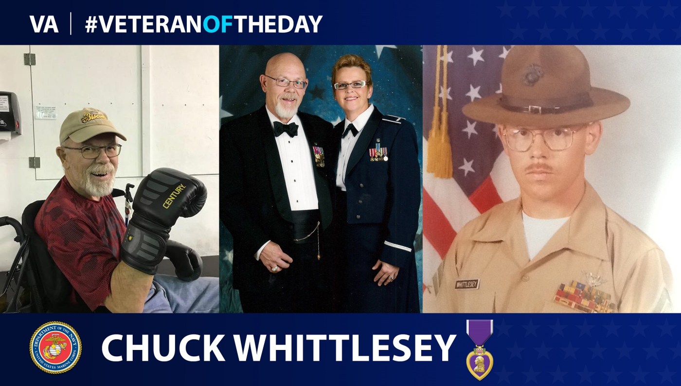 Today’s #VeteranOfTheDay Marine Veteran William ‘Chuck’ Whittlesey