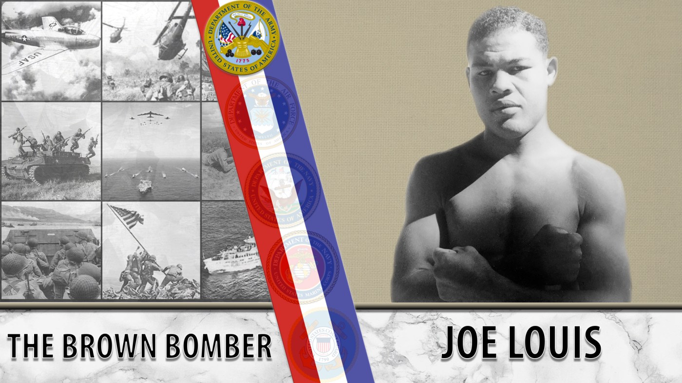 Veteran Story graphic for Joe Louis