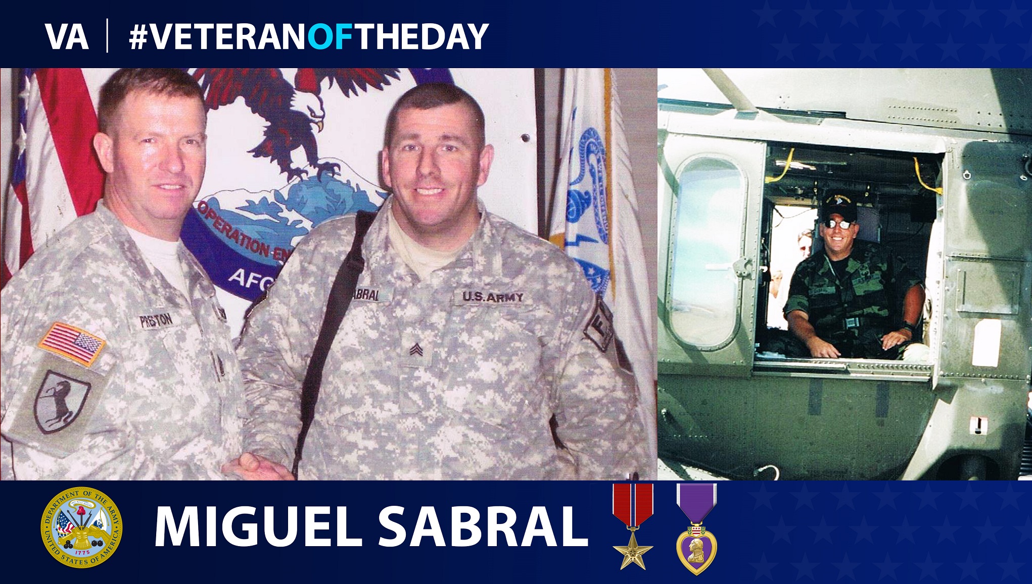 #VeteranoftheDay Miguel Sabral