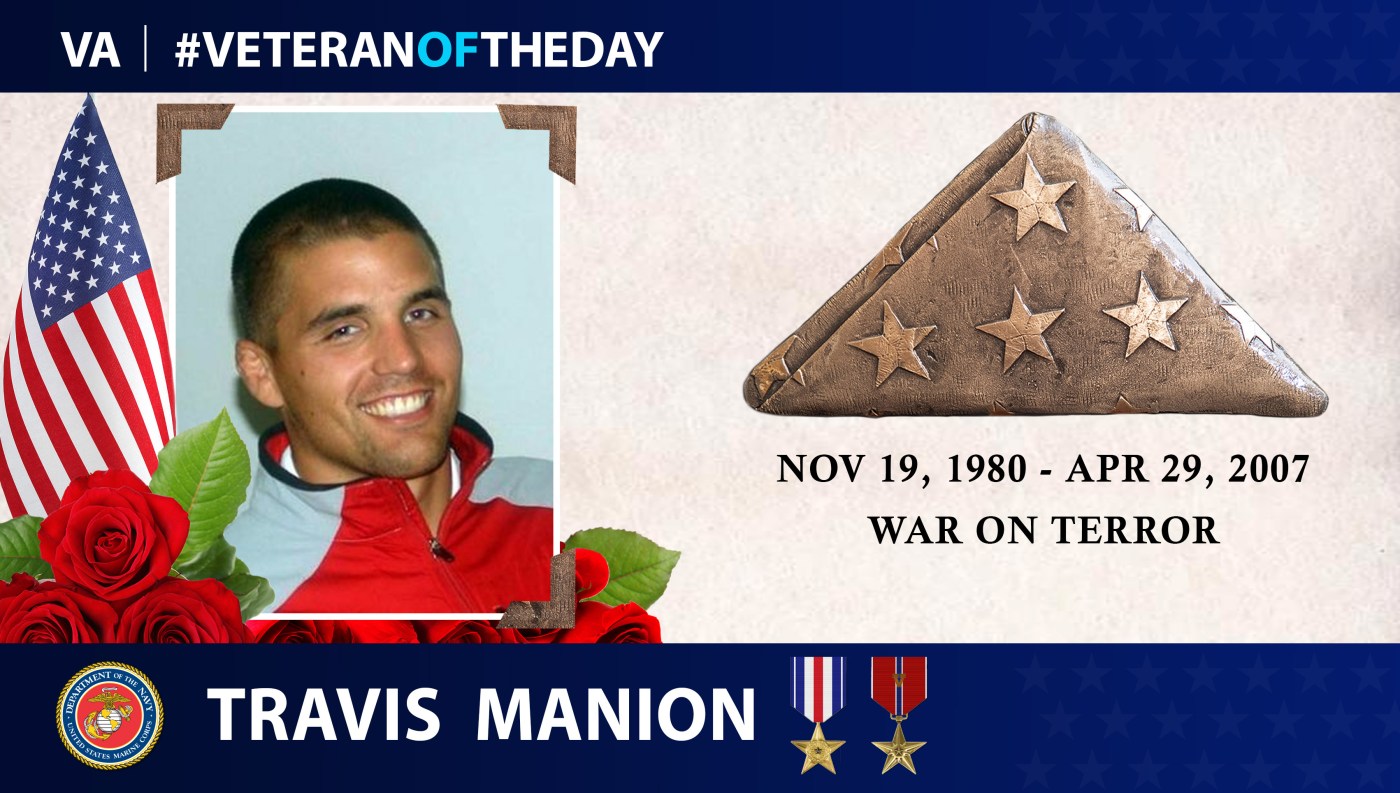 #VeteranOfTheDay Marine Corps Veteran Travis Manion