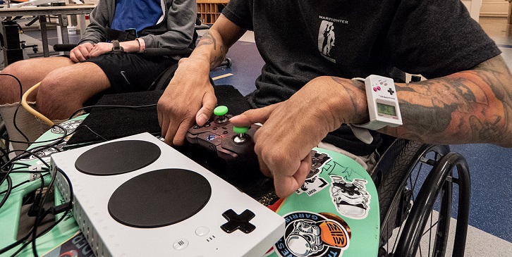 How the Xbox Adaptive Controller is helping VA medical centers support Veterans