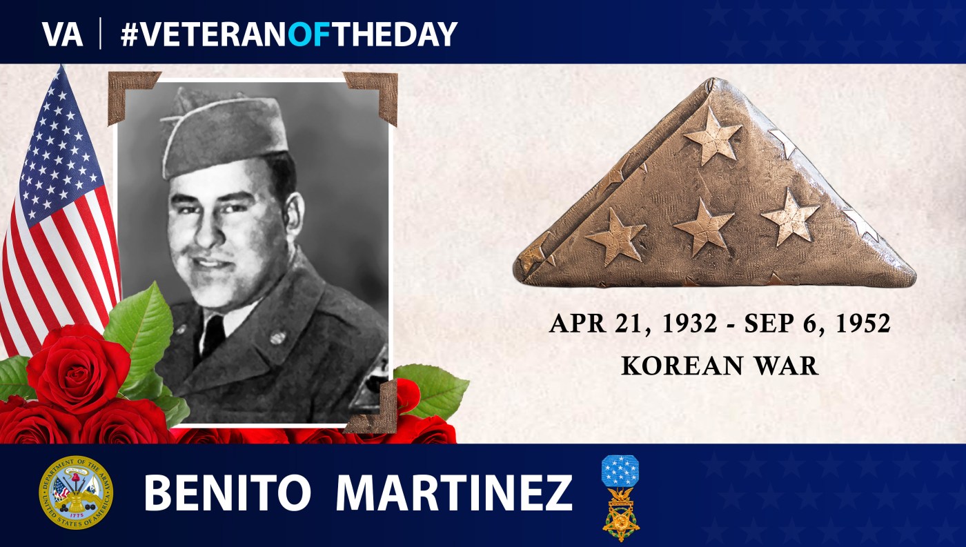 #VeteranOfTheDay Benito Martinez