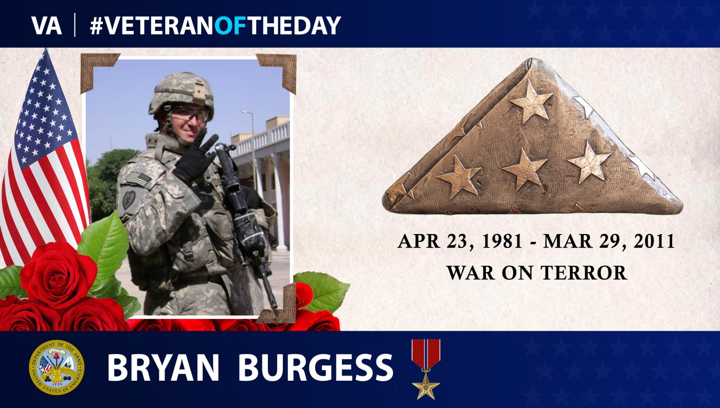 #VeteranOfTheDay Bryan Burgess