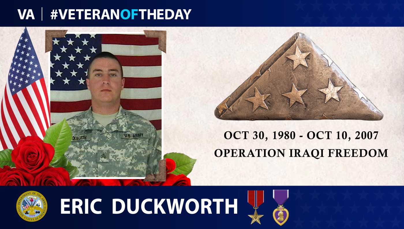 #VeteranOfTheDay Eric Duckworth