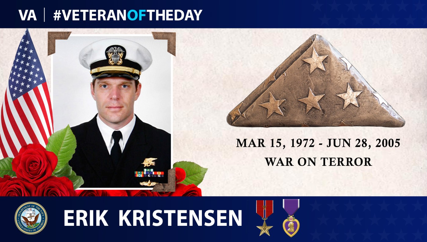 #VeteranOfTheDay Navy Veteran Erik Kristensen