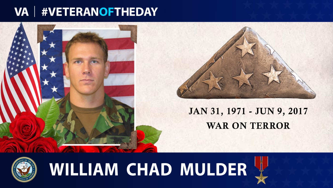 #VeteranOfTheDay Navy Veteran William “Bill” Chad Mulder