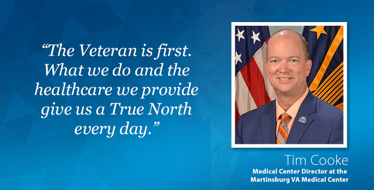 As Medical Center Director, Timothy Cooke overcomes operational challenges to provide top-notch healthcare to over 72,000 Veterans
